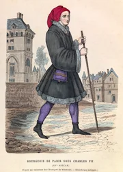 Un burgués de París bajo el reinado del Rey Carlos VII