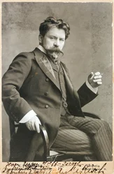 Retrato del director Arthur Nikisch (1855-1922)