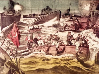 Batalla de Kunfuda: batalla naval librada el 7 y 8 de enero de 1912, durante la Guerra Ítalo-Turca (1911-1912), en el Mar Rojo, frente al puerto de Kunfuda, Arabia Saudita.
