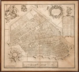 Mapa de la ciudad de Ferrara (imprimir)