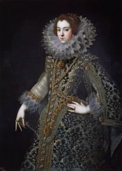 Retrato de Isabel de Francia, reina consorte de España