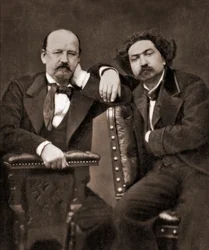 Emile Erckmann (1822-1899) y Alexandre Chatrian (1826-1890)