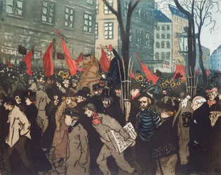 Funeral de Clemence Louise Michel, 22 de enero