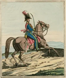 General Jozef Dwernicki (1779-1857), general polaco que participó en la insurrección de noviembre o guerra polaco-rusa de 1830-1831