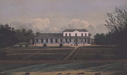 Government House, Sídney, desde atrás