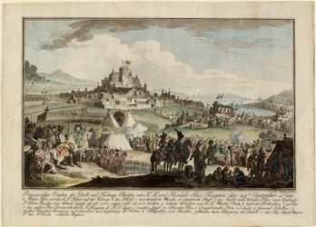 Guerra ruso-turca de 1787-1792 - La toma de Khotyn por el ejército ruso el 29 de septiembre