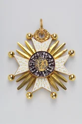 Reino de Baviera - Orden de San Huberto: insignia (anverso) - 1700-1750