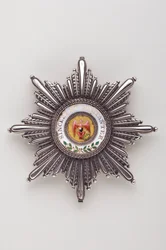 Reino de Prusia - Orden del Águila Roja: placa de 1ª clase - modelo 1810