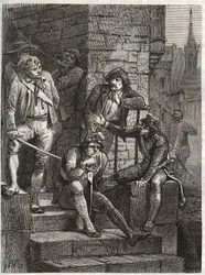 La banda de Maillard durante la Revolución (Stanislas Marie Maillard