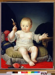 La infancia del Gran Duque Alexander Pavlovich (Alexander I Romanov