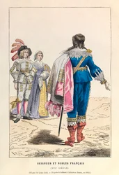 Señor y nobles franceses en el siglo XVI
