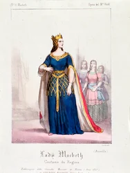 Personaje de la reina Macbeth en la ópera Macbeth de Giuseppe Verdi
