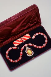 Orden de la Dinastía Otomana: collar y colgante - principios del siglo XX