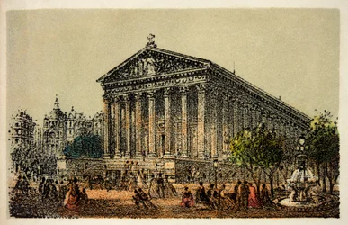 París 1874: Iglesia de La Madeleine