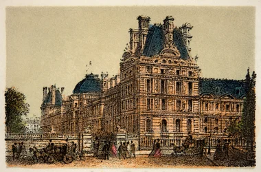París en 1874: Las Tullerías, Colección privada
