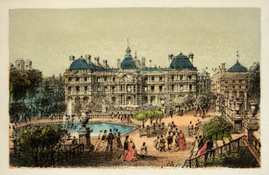 París 1874: Los Jardines de Luxemburgo, Colección Privada