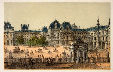 París 1874: El nuevo Louvre, Colección privada