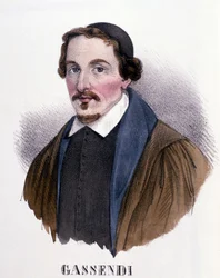 Pierre Gassendi (1592-1655), filósofo, astrónomo, matemático y físico francés