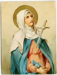 Imagen piadosa: Mater dolorosa