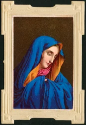 Virgen María (cromolitografía)