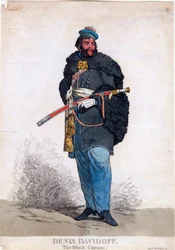 Retrato de Denis Davydov (Davidoff) (1784-1839)