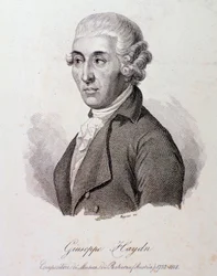 Retrato del compositor austriaco Joseph Haydn (1732-1809)
