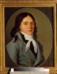 Retrato de Camille Desmoulins (1760-1794) publicista y político