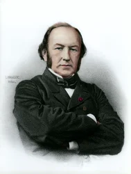 Retrato de Claude Bernard (1813 - 1878) fisiólogo francés