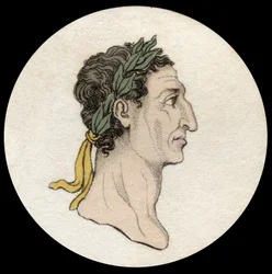 Retrato del Emperador Nerva (Marcus Cocceius Nerva) (26-98 d.C.)