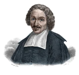 Retrato de Henri Michel Buch - Bon Henri (1598-1666) Maestro Zapatero en París en “Retratos e historia de hombres útiles: hombres y mujeres de todos los países y de todas las condiciones, que adquirieron derechos al reconocimiento de los hombres” publicado