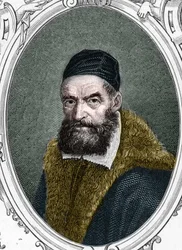 Retrato de Jacopo Palma il Vecchio (Viejo o Viejo)