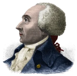 Retrato de Jacques Rene Hebert (1757-1794) periodista y político francés - Grabado en “Histoire des Girondins” de Alphonse de Lamartine (1790-1869) 1865-1866 - Colección privada