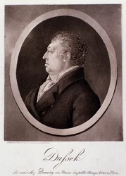 Retrato de Jan Ladislav Dussek (grabado)