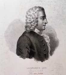 Retrato de Leo Leonardo (grabado)