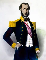 Retrato de Maximiliano I (Ferdinand Maximilian Joseph, Príncipe Imperial y Archiduque de Austria, Príncipe Real de Hungría y Bohemia), Emperador de México (1832-1867)