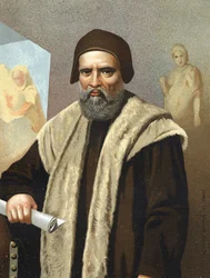 Retrato de Miguel Ángel Buonarroti conocido como Michelangelo