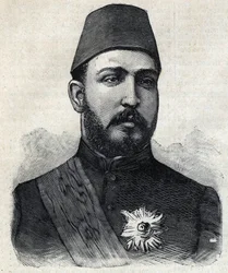 Retrato de Muhammad Tawfiq (o Mohammed Tawfik)