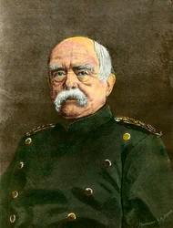 Retrato de Otto Von Bismarck (1815-1898) Canciller de Prusia