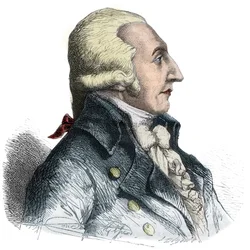 Retrato de Pierre Roger Ducos (1747-1816), político francés - Grabado en "Historia de los Girondinos" por Alphonse de Lamartine (1790-1869) 1865-1866 - Colección privada