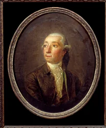 Retrato de Restif de La Bretonne (1734-1806) escritor francés