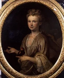 Retrato de una Joven con un Loro