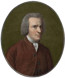 Retrato del escritor, pensador y sacerdote francés Guillaume-Thomas Raynal (1713-1796) - grabado del siglo XIX