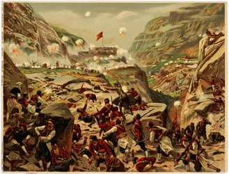 Primera guerra balcánica. La batalla de Tarabosh (Tarabosch, Montenegro)