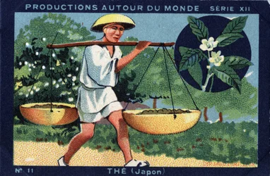 Producciones alrededor del mundo: en Japón. Cromolitografía de 1933 en “Joseph-Milliat Album”