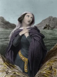 Santa Adelaida o Adelaida de Borgoña (931-999) - Adelaida de Italia - también llamada Adelaida de Borgoña - en 