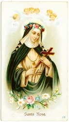 Santa Rosa de Lima (grabado)