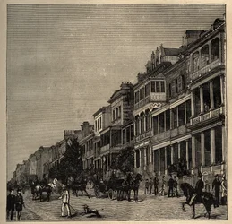 Sídney - Australia - 1890 - grabado 1890