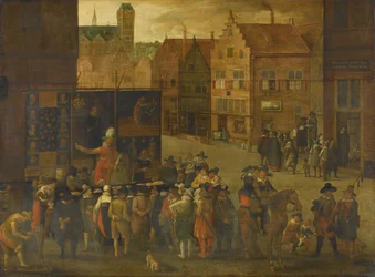 El curandero, c.1619-25 (óleo sobre tabla)