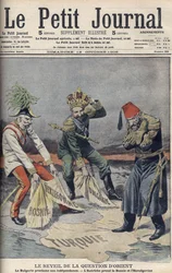 El resurgimiento de la cuestión de los países orientales y los Balcanes, ilustración de portada de 