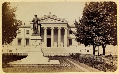 La ciudad de Marsella y sus alrededores alrededor de 1885-1890: el palacio de justicia, Colección privada